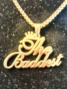 NWOT The Baddest Fashion Necklace Women's With Extended Chain